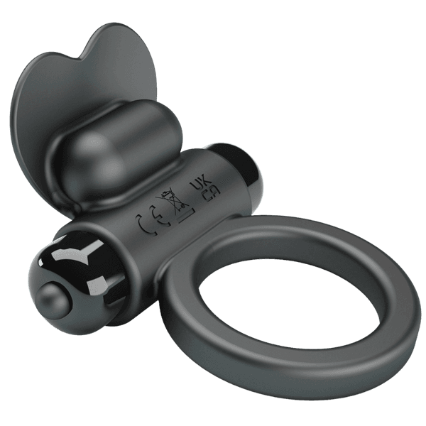 Vibrant Penis Ring - Debonaire (Black)