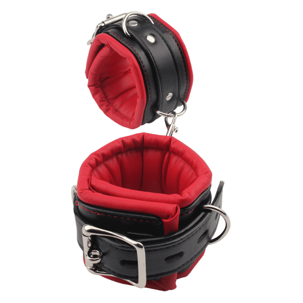 Super Soft Hand Cuffs (Red/Black)