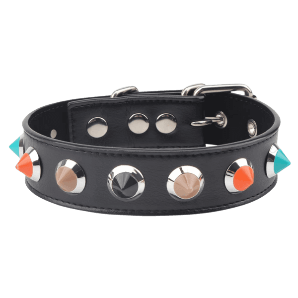 Collar with Thorns (Black)