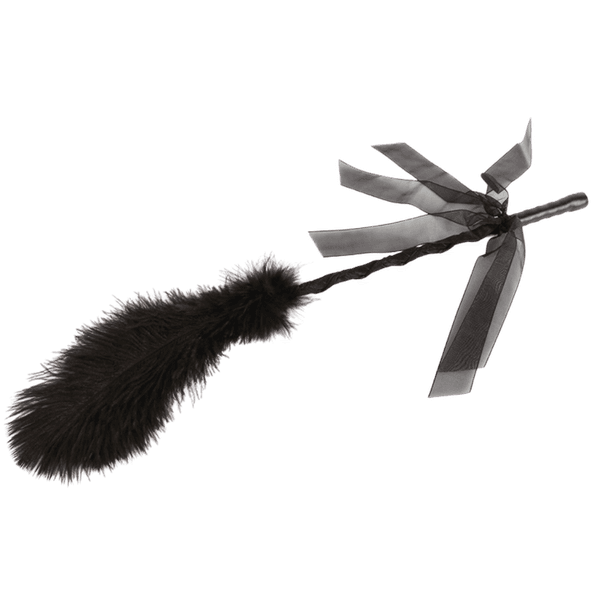 Tickler with Ribbon (Black)