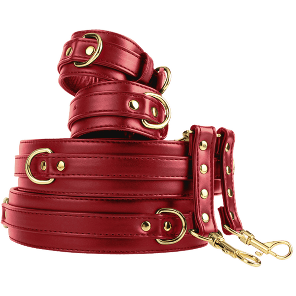 Wrist to Thigh Cuff Set (Red)