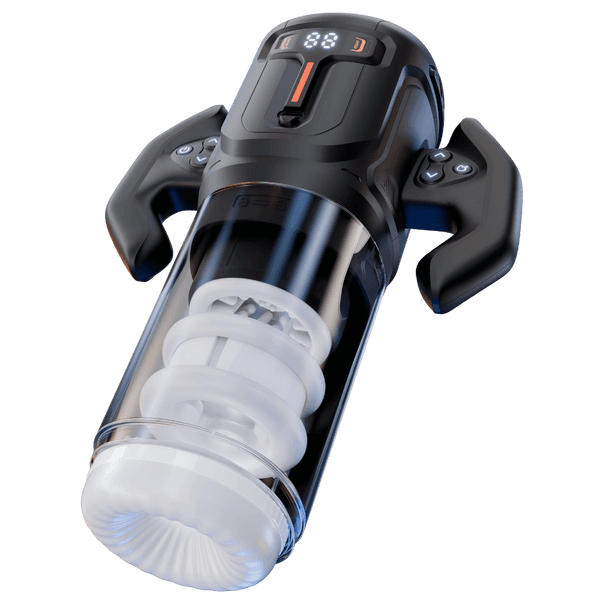 Turbo - Thrusting & Rotating Male Masturbator (Black)