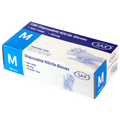 100 X Disposable Nitrile Gloves - Blue (Medium)