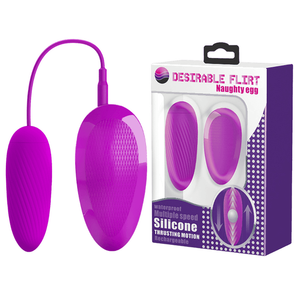 Silicone Naughty Egg (Purple)