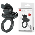 Vibrant Penis Ring - Debonaire (Black)
