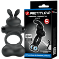 Yusuf - Vibrating Cockring with Steele Balls (Black)