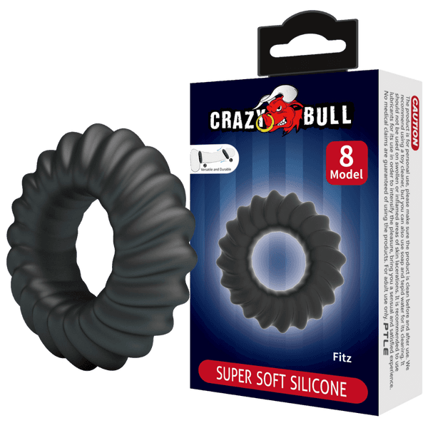 Super Soft Silicone Cockring - Fitz (No.8)