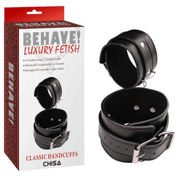 Classic Hand Cuffs (Black)