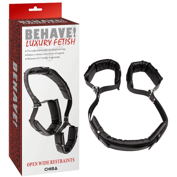 Open Wide Restraints (Black)