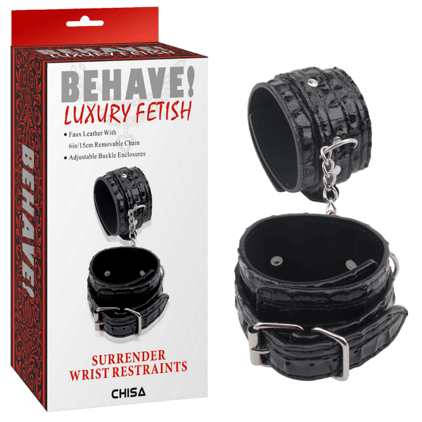 Surrender Wrist Restraints (Black)