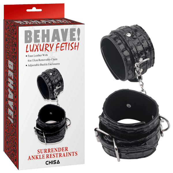 Surrender Ankle Restraints (Black)