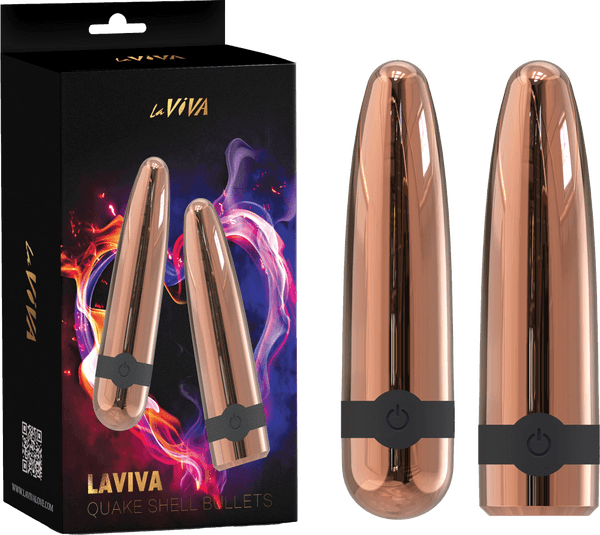 Quake Shell Bullets (Rose Gold)