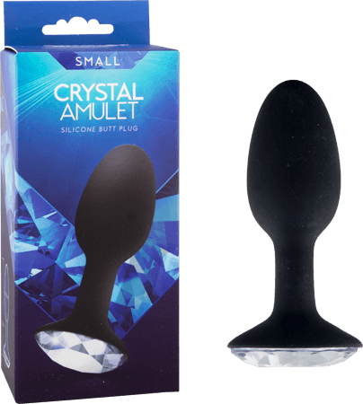 Crystal Amulet Silicone Buttplug - Small