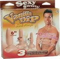 Vanilla Dip Butt Plugs (Flesh)