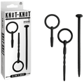 Silicone Urethal Sounding Kit - Screw (Black)