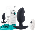 Remote Controlled Vibrating Butt Plug (Black)