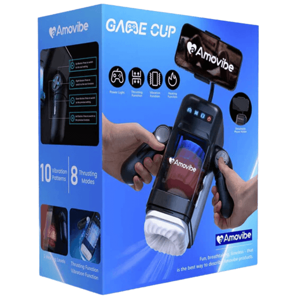 Game Cup - Thrusting Male Masturbator (Black)