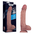 11" Vibrating Dual Density Power Cock (Flesh)