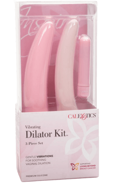 Inspire Vibrating Dilator 3-Piece Set (Pink)