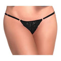 Lace Keyhole Pantie Black Mapale Discreet Intimate Essentials.