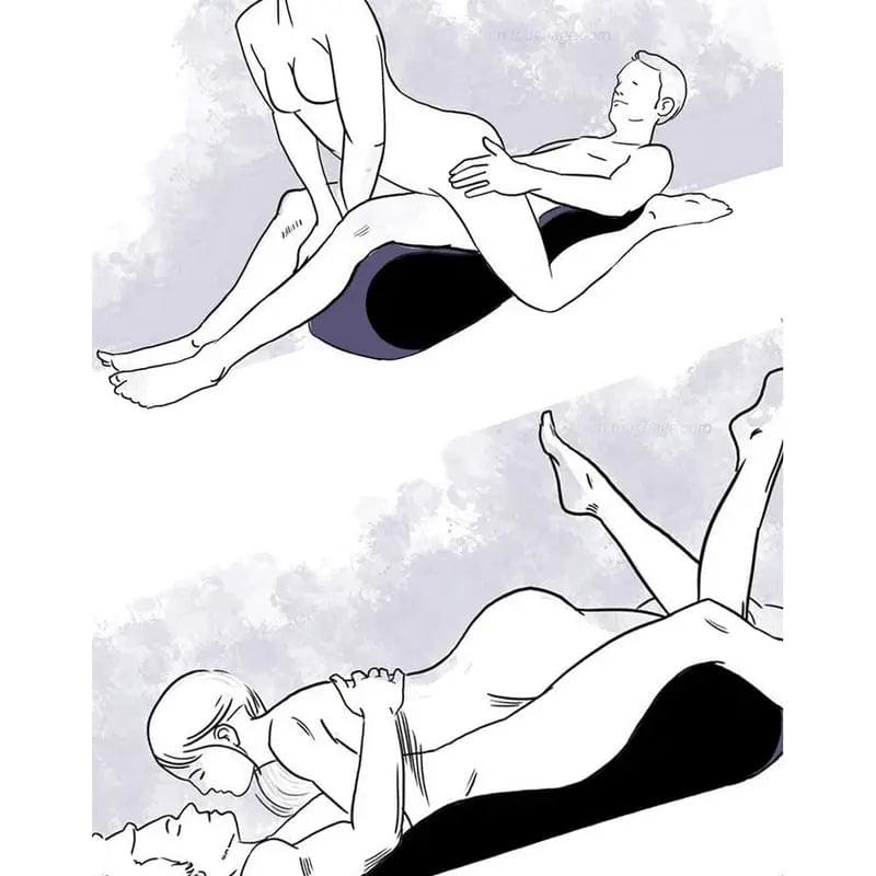 Large Inflatable Mini Sex Positioning Mattress Daytona Discreet Intimate Essentials.
