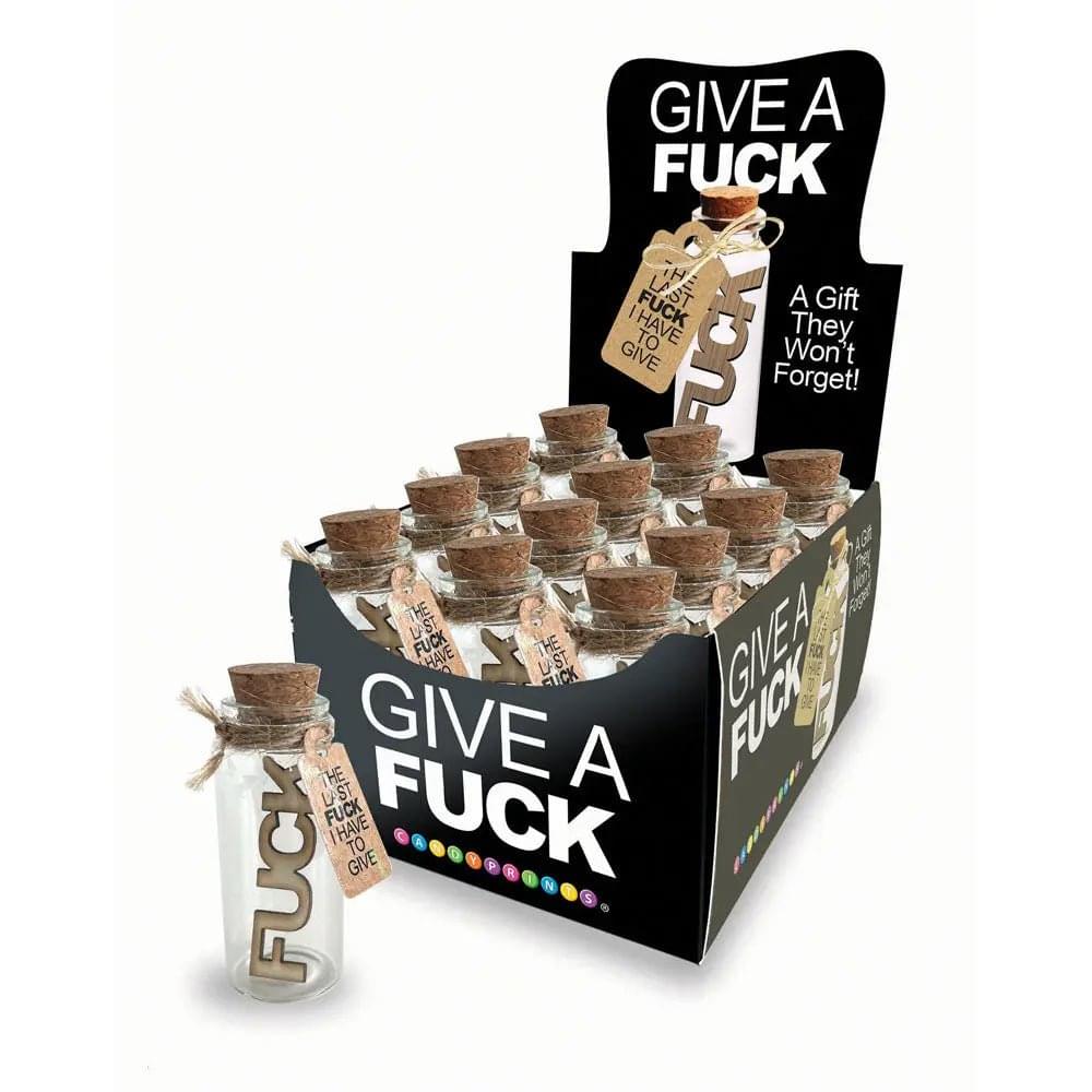 Last Fuck I Have To Give - Display of 12 - Novelty Gift - Counter Display of 12 Little Genie Discreet Intimate Essentials.