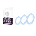 Lasting Love Ring 3 Piece Set -  -  Beaded Cock Rings - Set of 3 Sizes Excellent Power Discreet Intimate Essentials.