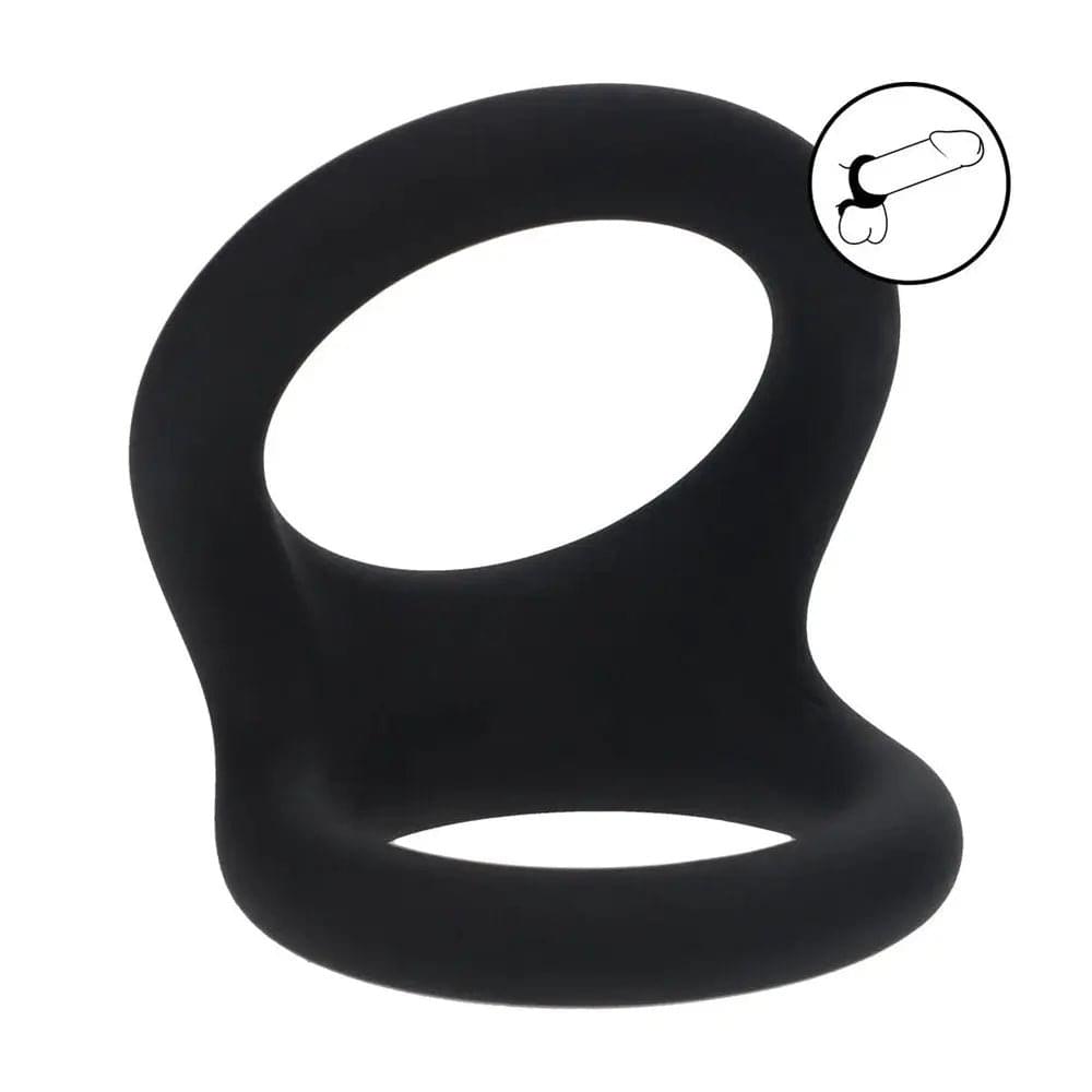 LEVELZ Double O Silicone Cock Ring - L -  -  Cock & Balls Rings Shots Toys Discreet Intimate Essentials.