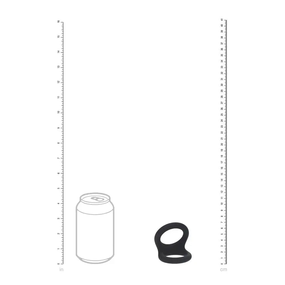 Shop affordable quality LEVELZ Double O Silicone Cock Ring - L - Cock & Balls Rings - Discreet Intimate Essentials - COCK RINGS - Shots Toys