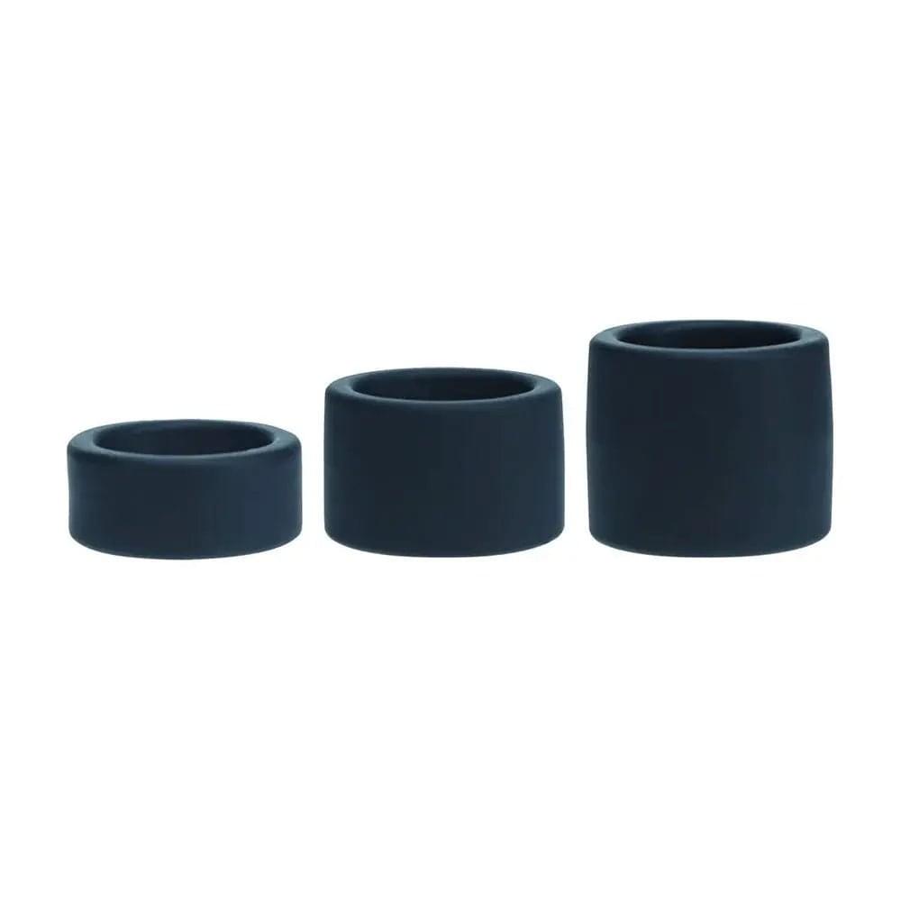 LEVELZ Liquid Silicone Ball Strap Set of 3 -  -  Ball Stretchers - Set of 3 Sizes Shots Toys Discreet Intimate Essentials.