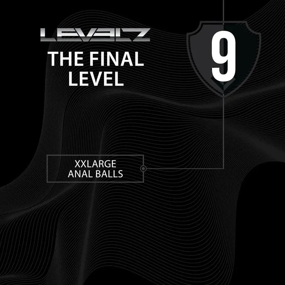 LEVELZ Round Anal Balls - XXL - 60mm -  52.5 cm XXL Anal Beads Shots Toys Discreet Intimate Essentials.