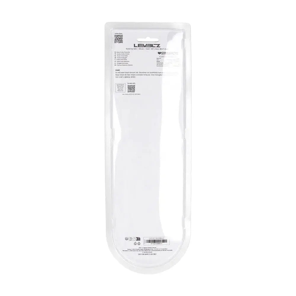 Shop affordable quality LEVELZ Round Silicone Anal Balls - S - 20mm - 23 cm Small Anal Balls - Discreet Intimate Essentials - ANAL TOYS - Shots Toys