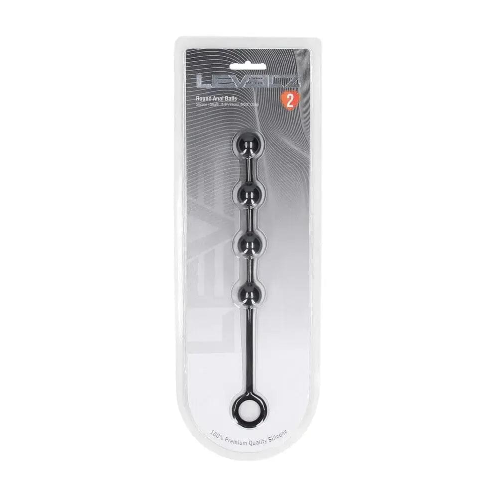LEVELZ Round Silicone Anal Balls - S - 20mm -  23 cm Small Anal Balls Shots Toys Discreet Intimate Essentials.