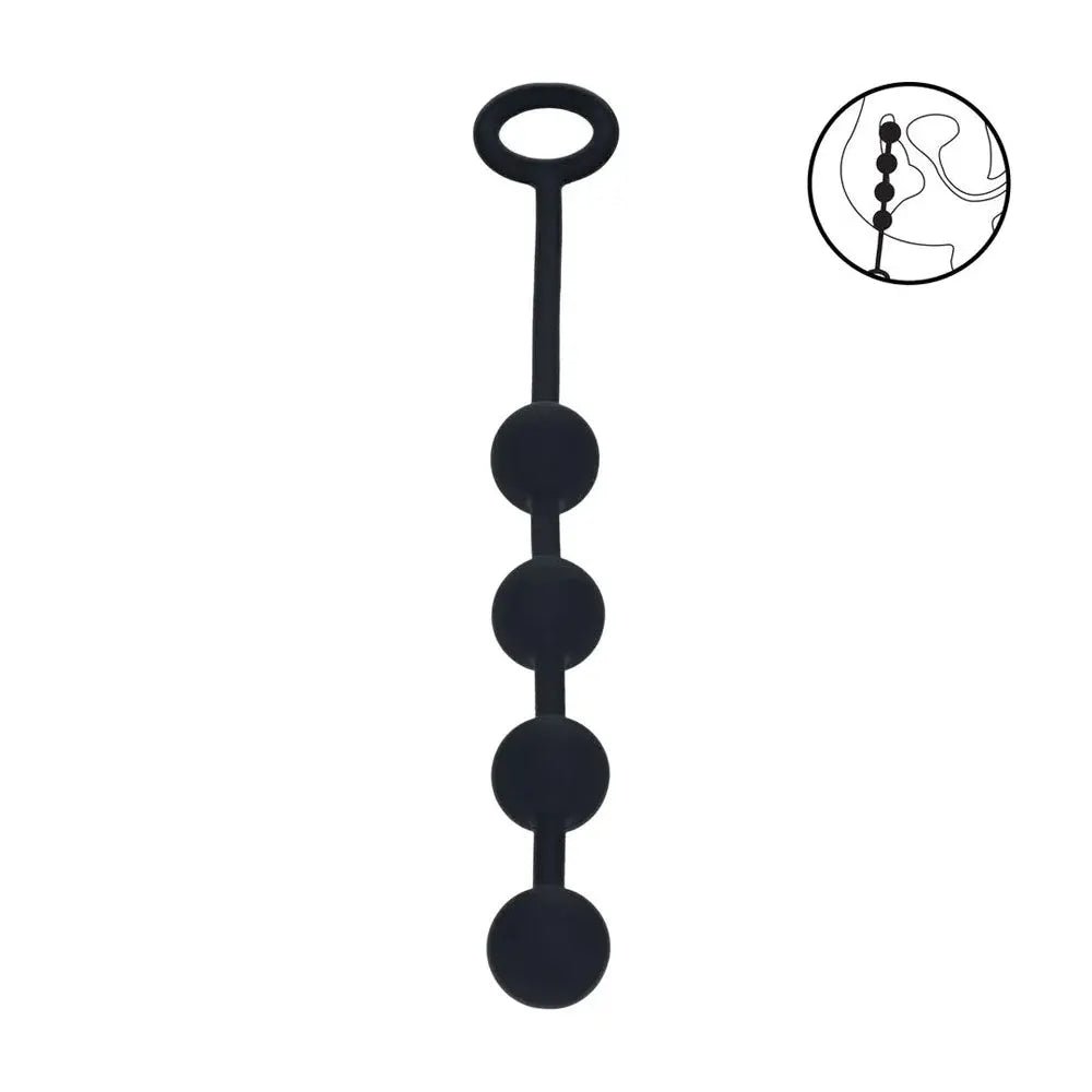Shop affordable quality LEVELZ Round Silicone Anal Balls - S - 20mm - 23 cm Small Anal Balls - Discreet Intimate Essentials - ANAL TOYS - Shots Toys