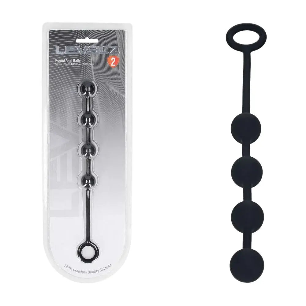Shop affordable quality LEVELZ Round Silicone Anal Balls - S - 20mm - 23 cm Small Anal Balls - Discreet Intimate Essentials - ANAL TOYS - Shots Toys