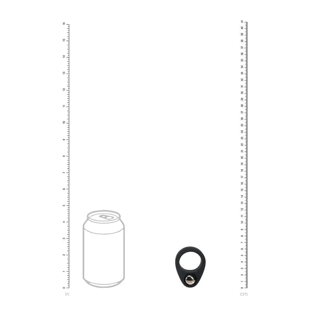 LEVELZ Single Weighted Ball Cock Ring -  -  Weighted Cock Ring Shots Toys Discreet Intimate Essentials.