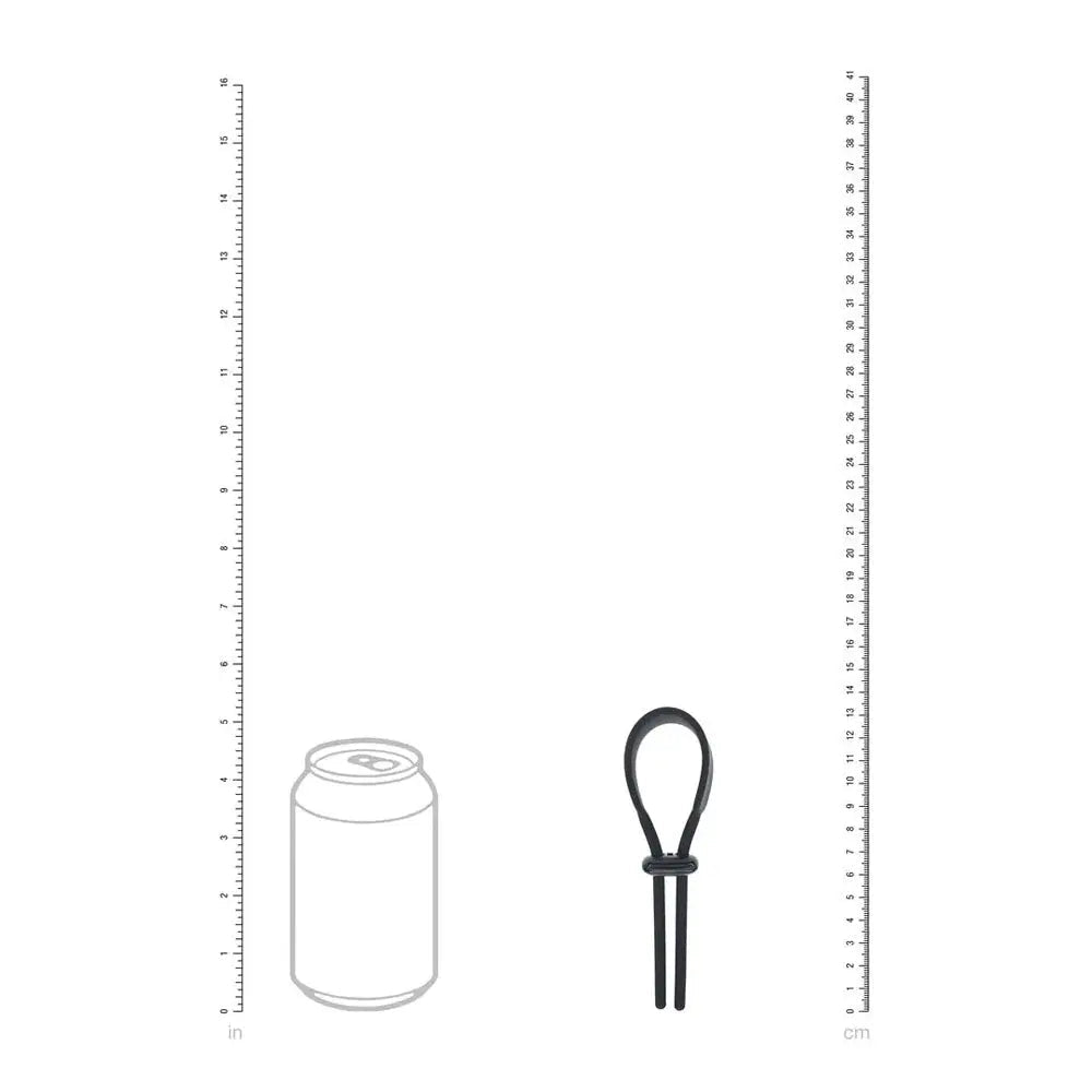 Shop affordable quality LEVELZ Wide Adjustable Silicone Lasso Cock Ring - Adjustable Cock Ring - Discreet Intimate Essentials - COCK RINGS - Shots Toys