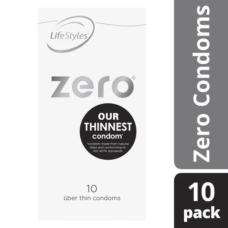LifeStyles Zero 10 Condoms LifeStyles Discreet Intimate Essentials.