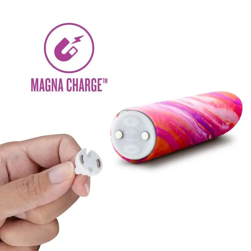 Limited Addiction Fiery - Power Vibe - Coral 10.2 cm USB Rechargeable Bullet Blush Novelties Discreet Intimate Essentials.