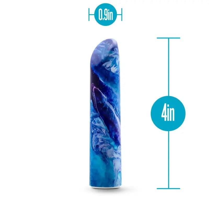 Limited Addiction Mesmerize - Power Vibe - Azure  10.2 cm USB Rechargeable Bullet Blush Novelties Discreet Intimate Essentials.
