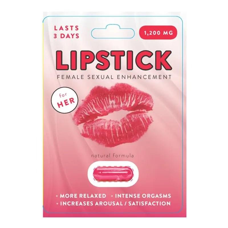 Lipstick Female Libido Single Pill Supple Discreet Intimate Essentials.