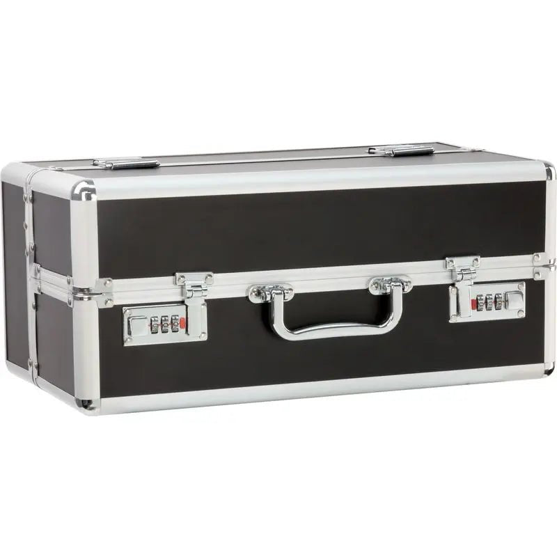 Lockable Large Vibrator Case Black BMS Discreet Intimate Essentials.