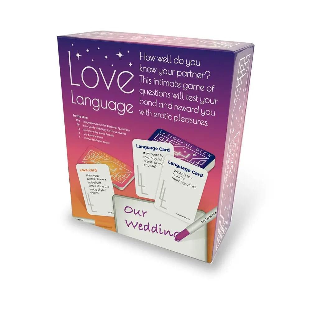 Love Language - Couples Game Little Genie Discreet Intimate Essentials.