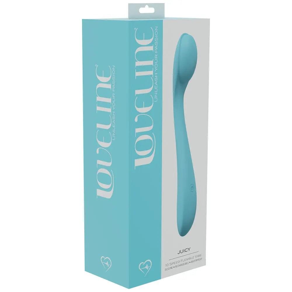 LOVELINE Juicy -  -  21.5 cm USB Rechargeable Vibrator Shots Toys Discreet Intimate Essentials.