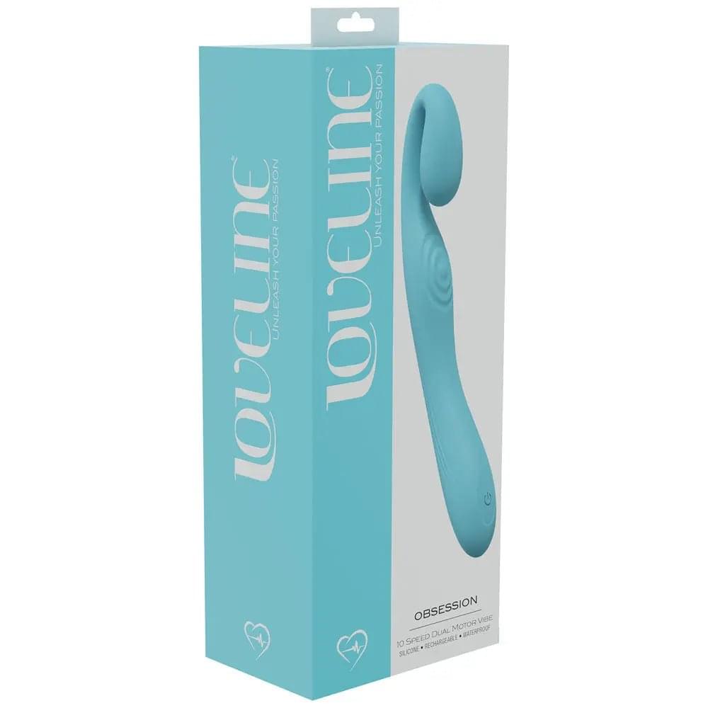 LOVELINE Obsession -  -  18.4 cm USB Rechargeable Vibrator Shots Toys Discreet Intimate Essentials.