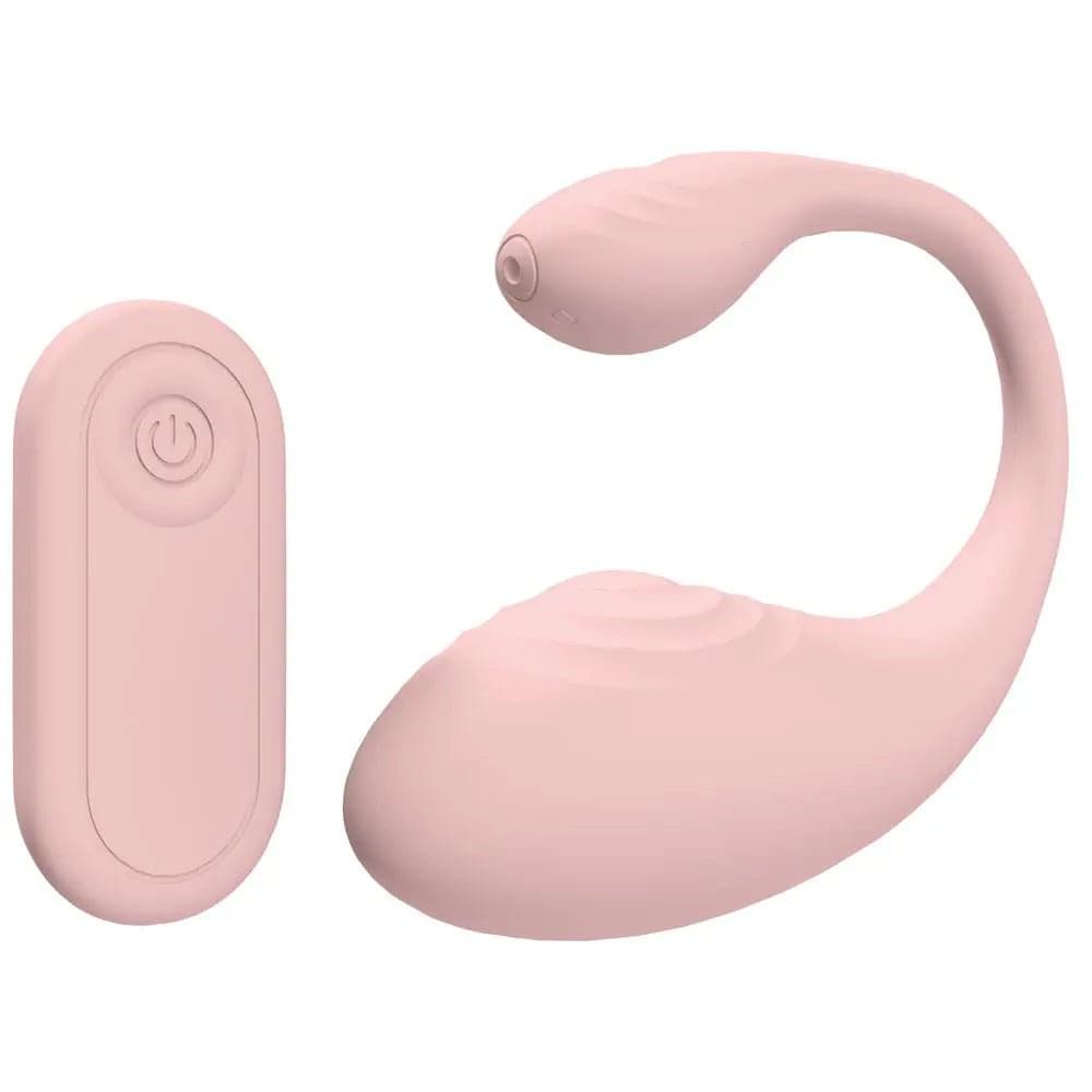 LOVELINE Wave -  USB Rechargeable C-Shaped Vibrator with Remote Shots Toys Discreet Intimate Essentials.