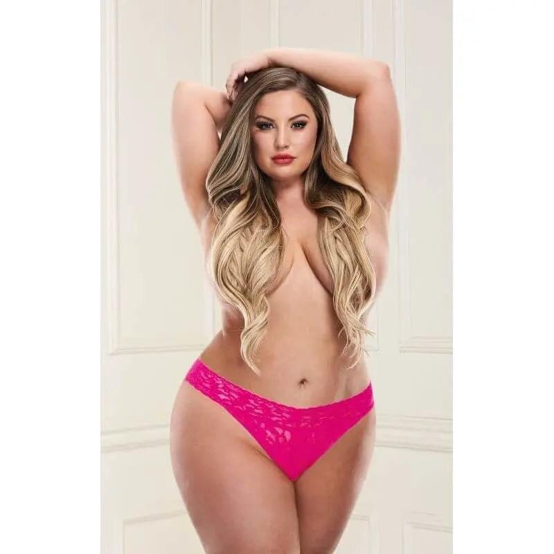Shop affordable quality Low Rise Thong Neon Blue - Discreet Intimate Essentials - Lingerie - Baci Lingerie