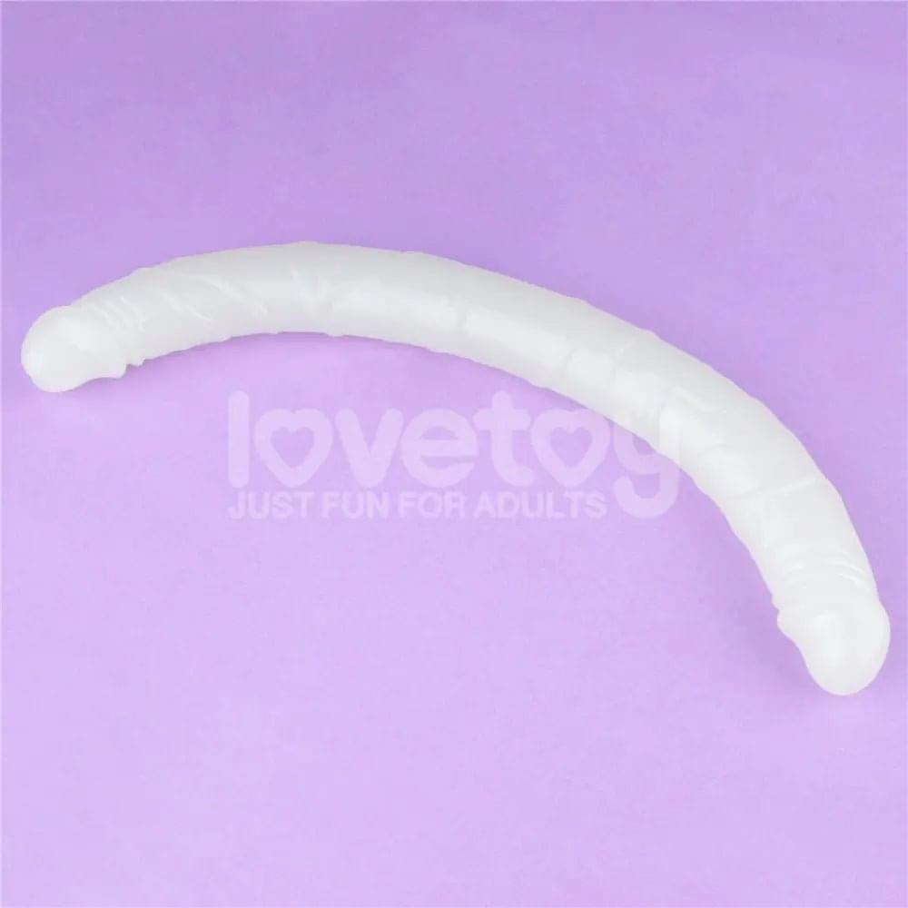 Lumino Play 18.5'' Double Dildo - Glow in the Dark  47 cm Double Dong Lovetoy Discreet Intimate Essentials.