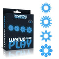 Shop affordable quality Lumino Play Penis Rings 4 Pack - Glow in the Dark Cock Rings - Set of 4 - Discreet Intimate Essentials - COCK RINGS - Lovetoy