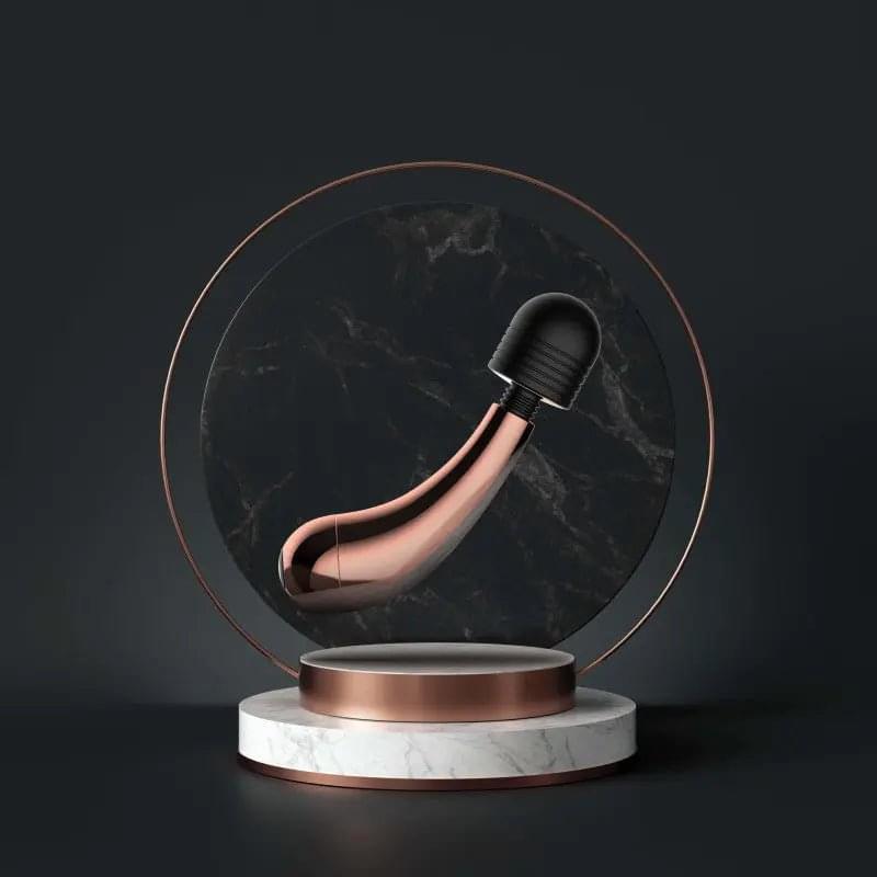 Lush Callie -  USB Rechargeable Mini Massager Wand Blush Novelties Discreet Intimate Essentials.